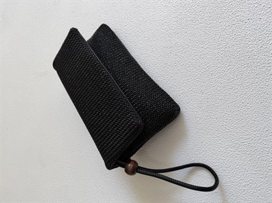 Sade Model Clutch Çanta , Portföy Çanta , El Çantası  Hasır Siyah