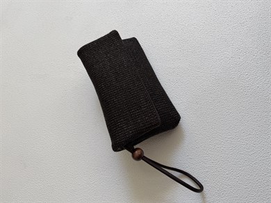 Sade Model Clutch Çanta , Portföy Çanta , El Çantası  Hasır Acı Kahve