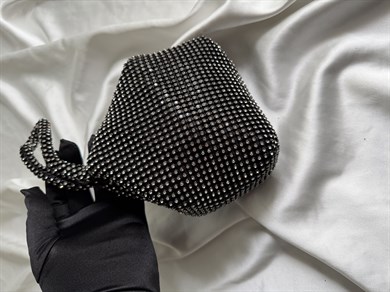 Torba Model Kadın Çanta, Abiye Çanta, Düğün Çantası, Nişan Çantası Siyah