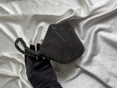 Torba Model Kadın Çanta, Abiye Çanta, Düğün Çantası, Nişan Çantası Siyah