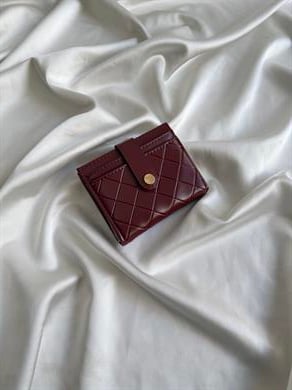 Wallet Model Cüzdan 8 Bordo