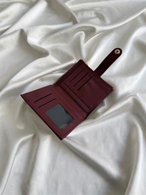 Wallet Model Cüzdan 8 Bordo