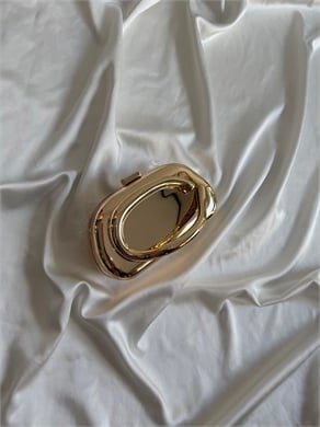Yeni Babil Abiye Çanta , Düğün Çantası , Nişan Çantası Gold