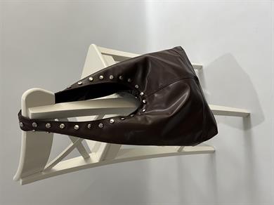 Zımba Model El Ve Kadın Omuz Çantası Acı Kahve