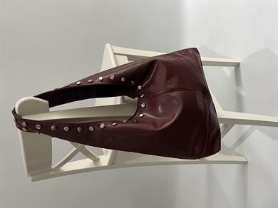 Zımba Model El Ve Kadın Omuz Çantası Bordo