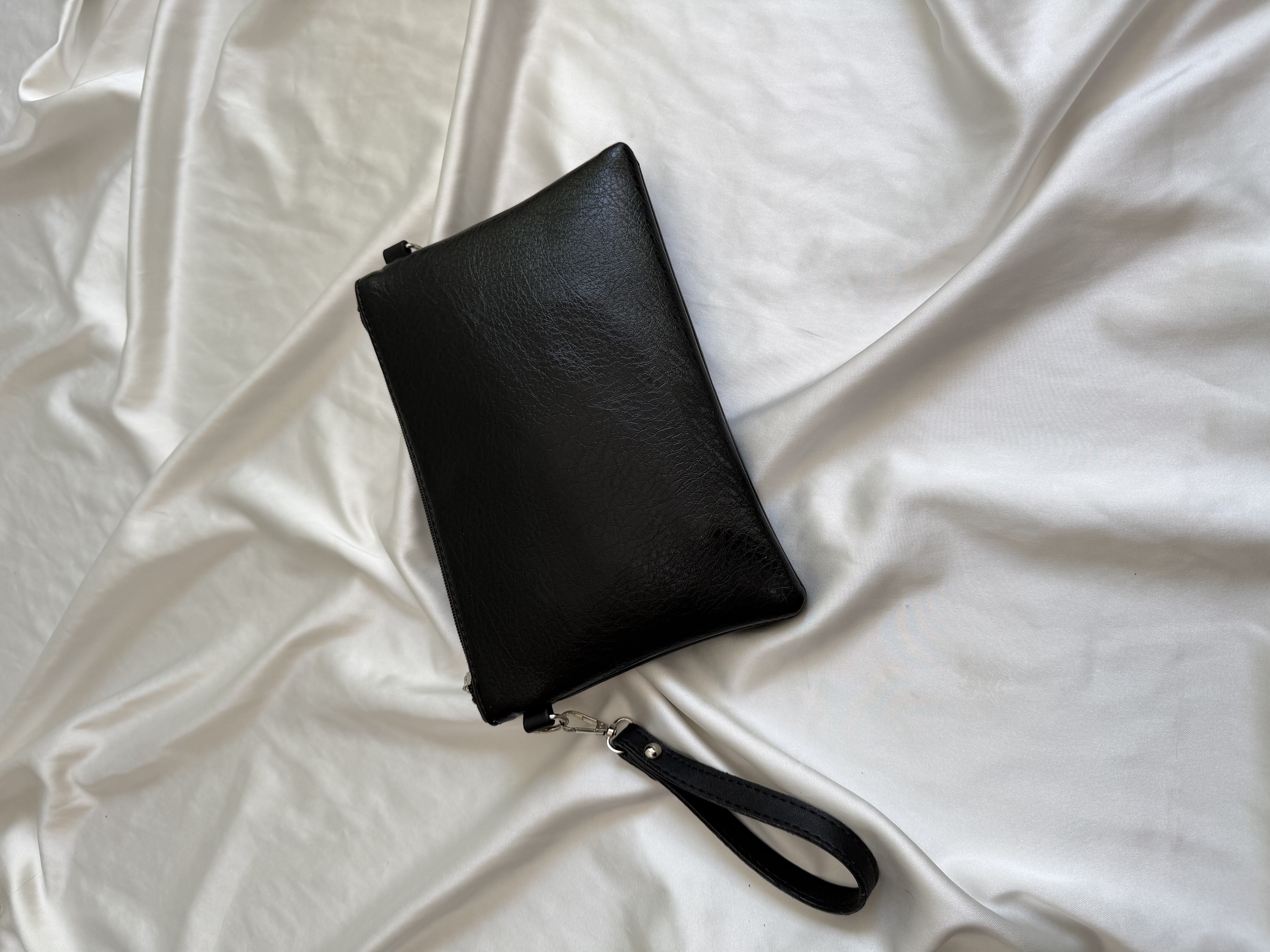 Basic Model Clutch Çanta , Portföy Çanta , El Çantası  Siyah