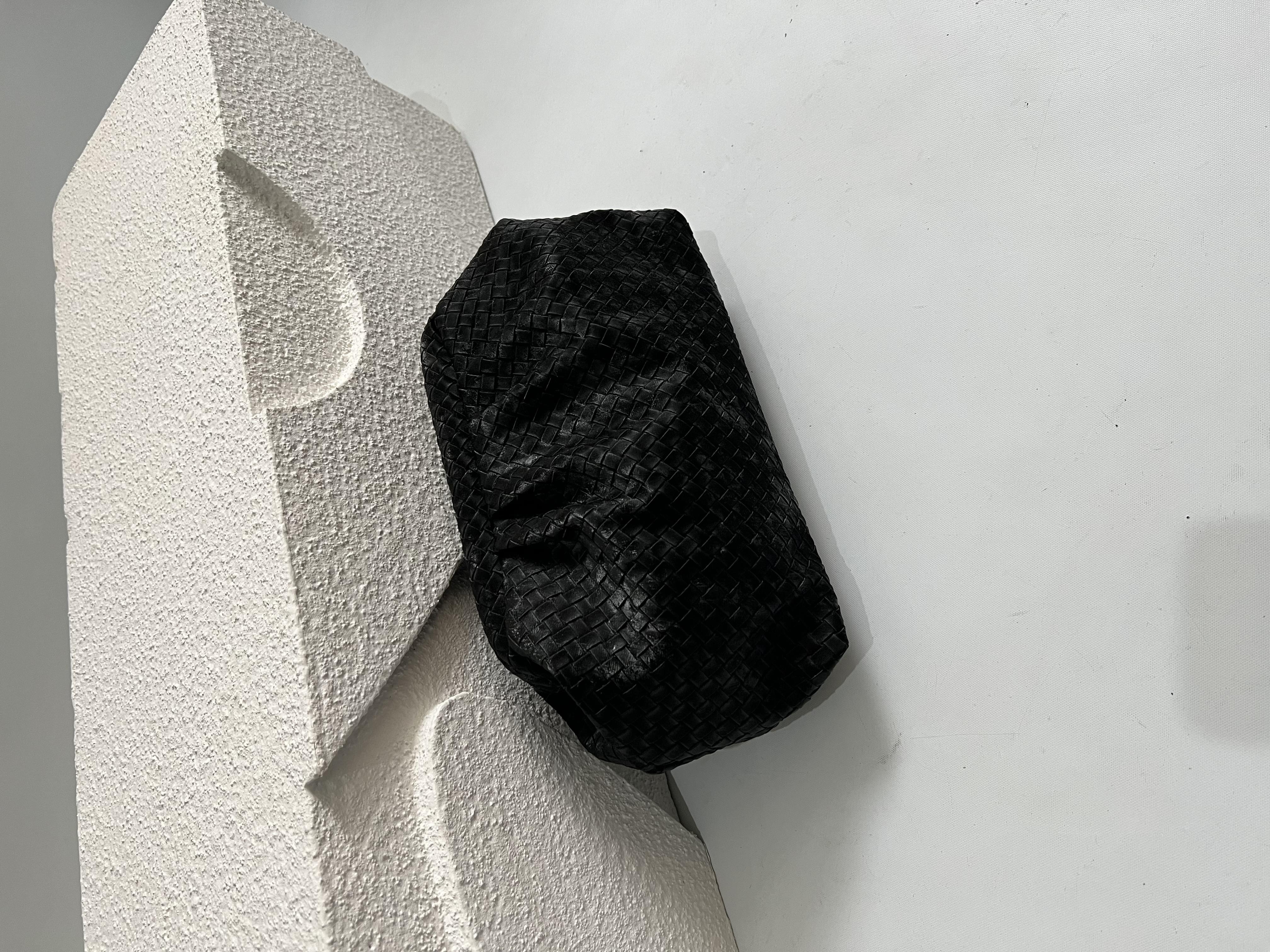 Block Model El Ve Kadın Omuz Çantası Siyah