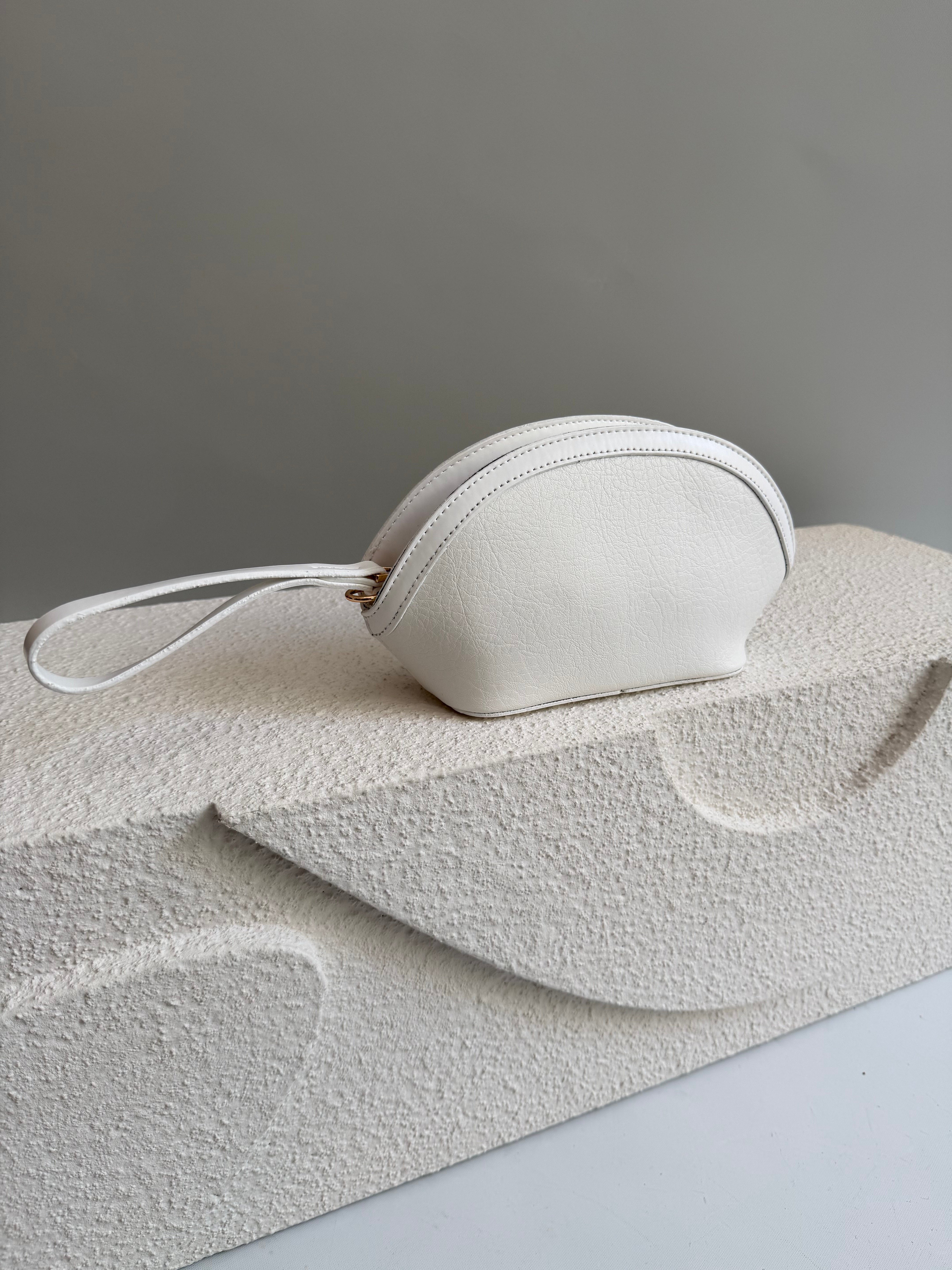 North Model Clutch Çanta , Portföy Çanta , El Çantası Beyaz