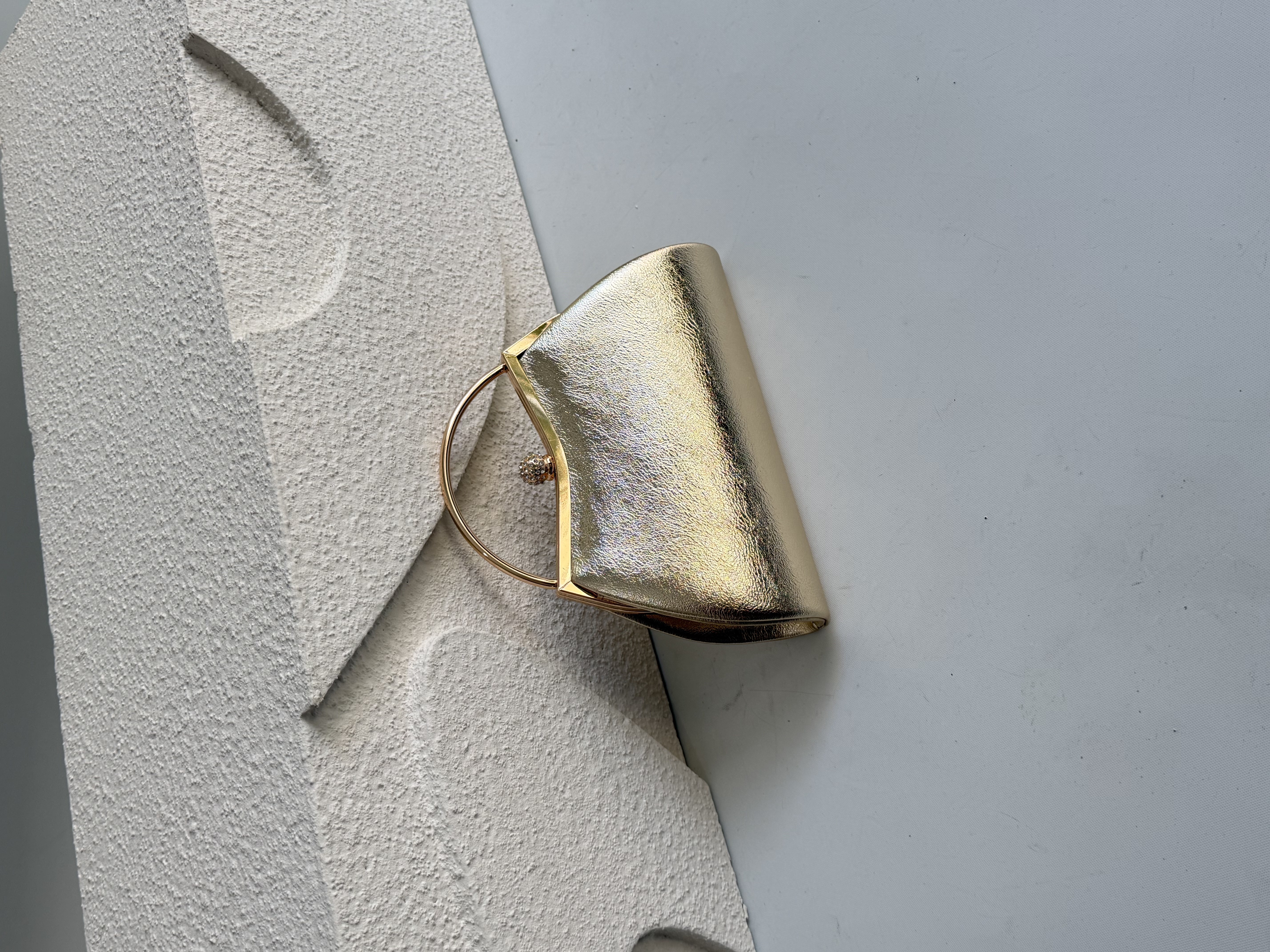Raya Abiye Çanta , Düğün Çantası , Nişan Çantası Gold