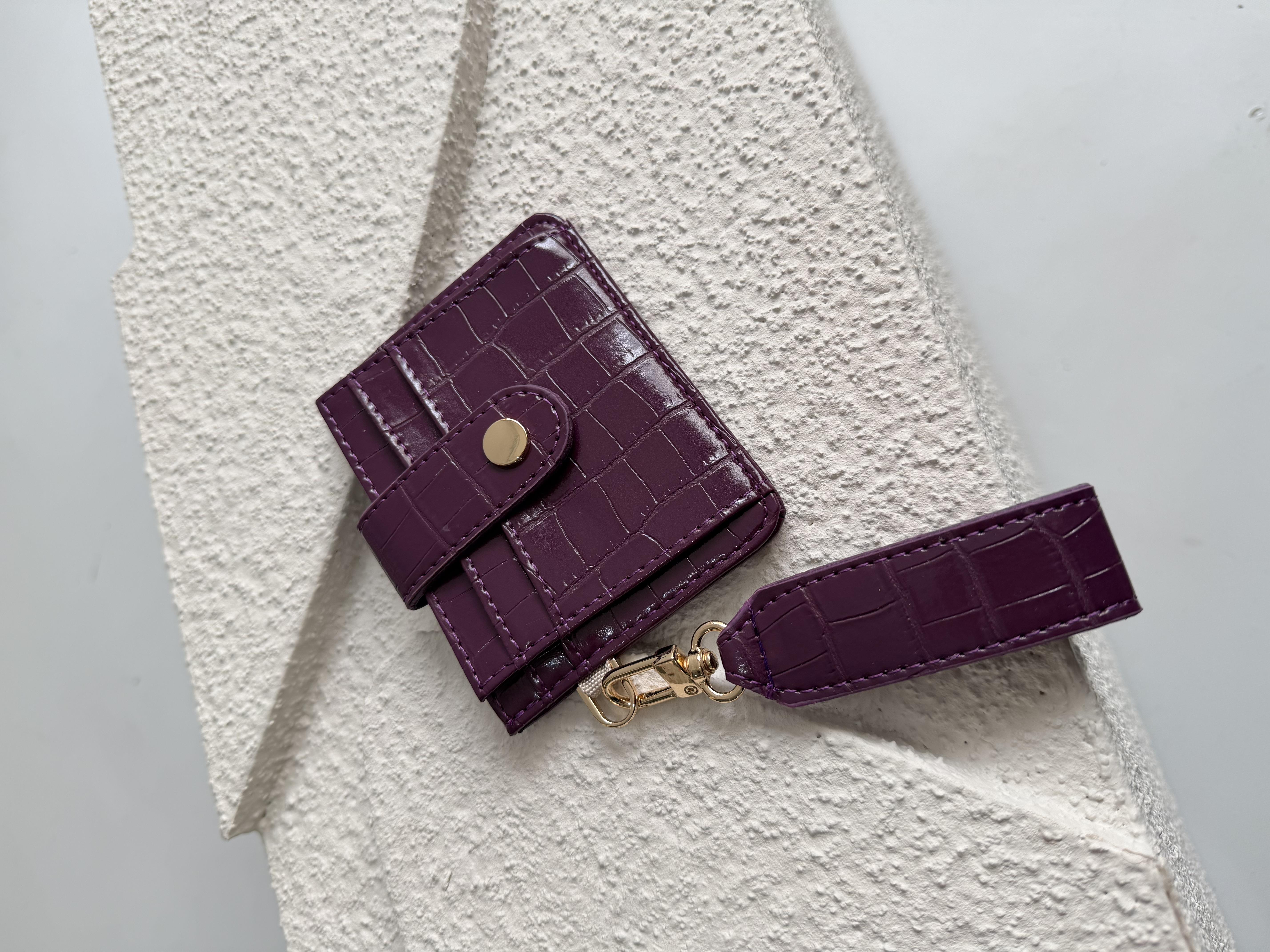 Wallet Model Cüzdan 5 Mor