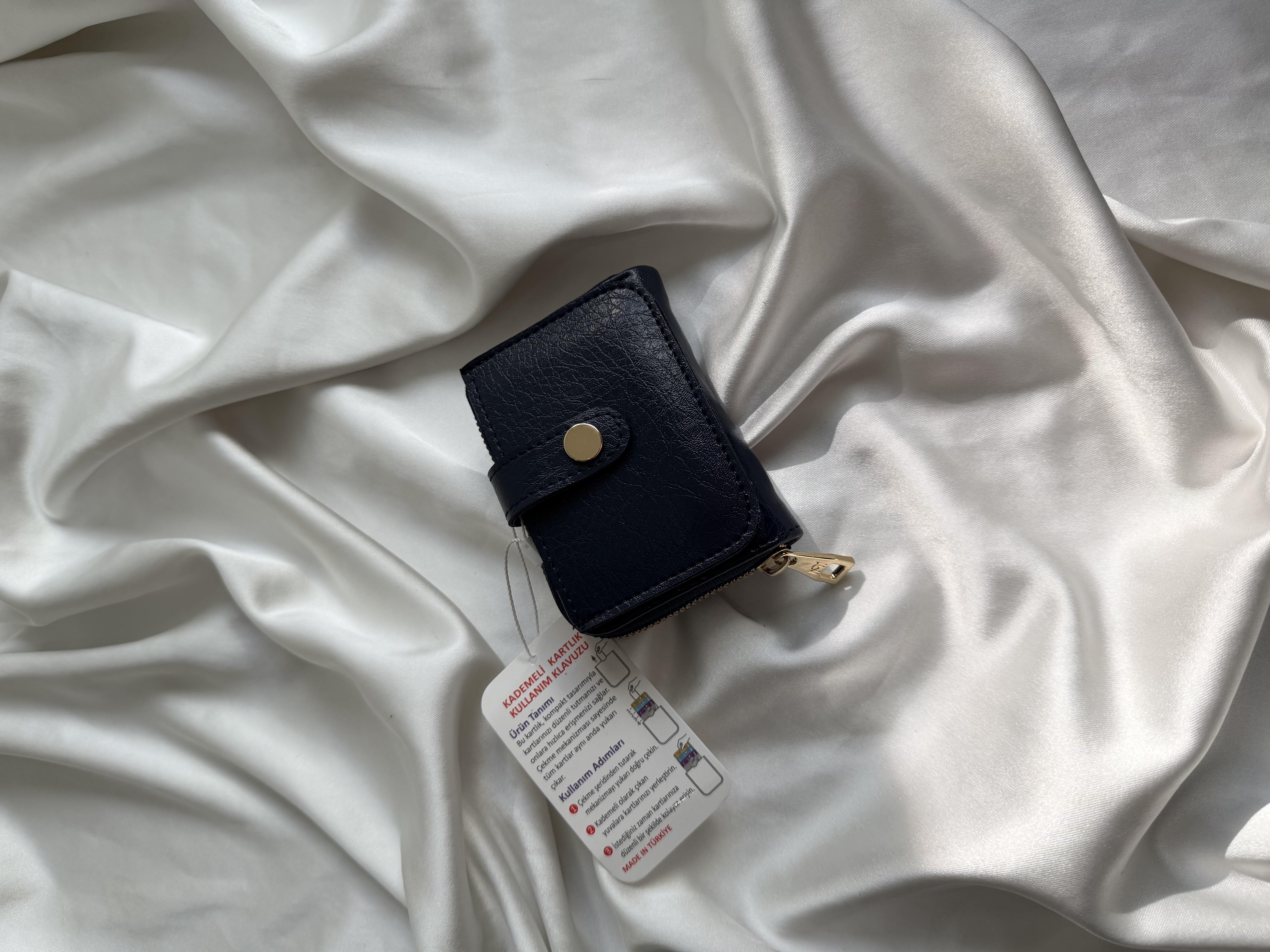 Wallet Model Cüzdan 6 Lacivert