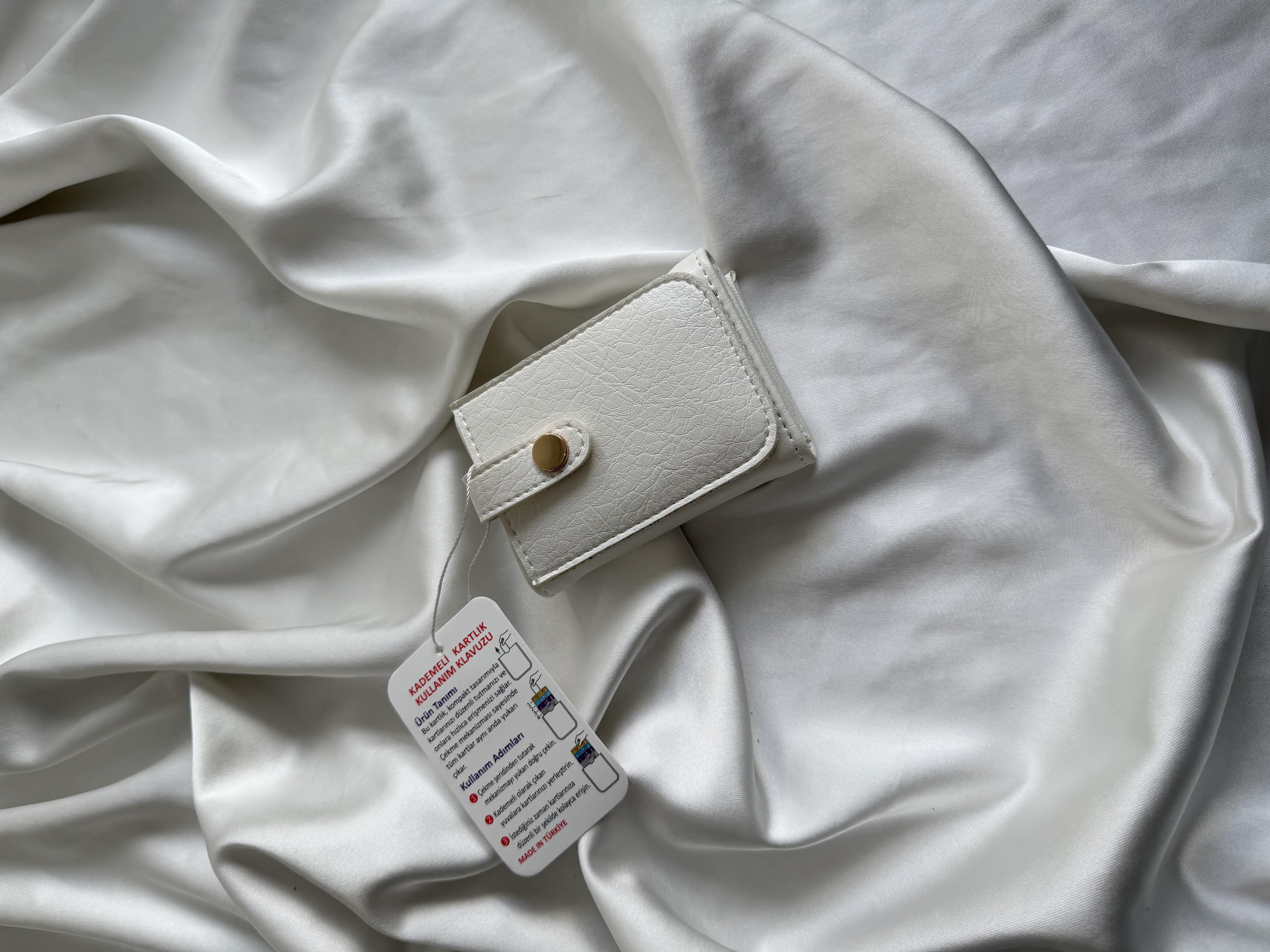 Wallet Model Cüzdan 7 Beyaz