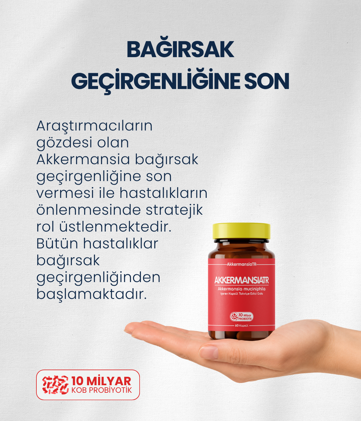 AkkermansiaTR (60 Kapsül)