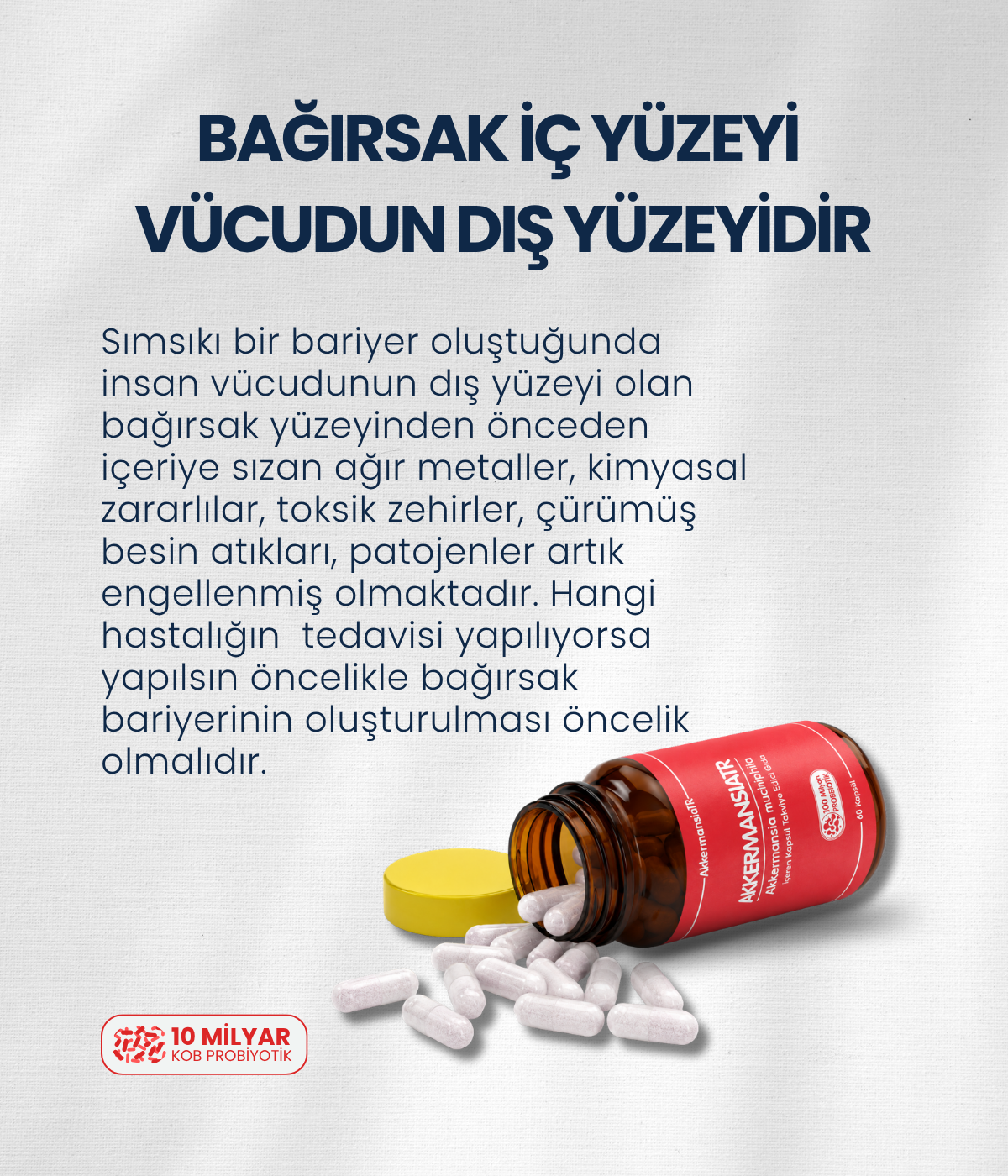 AkkermansiaTR (60 Kapsül)