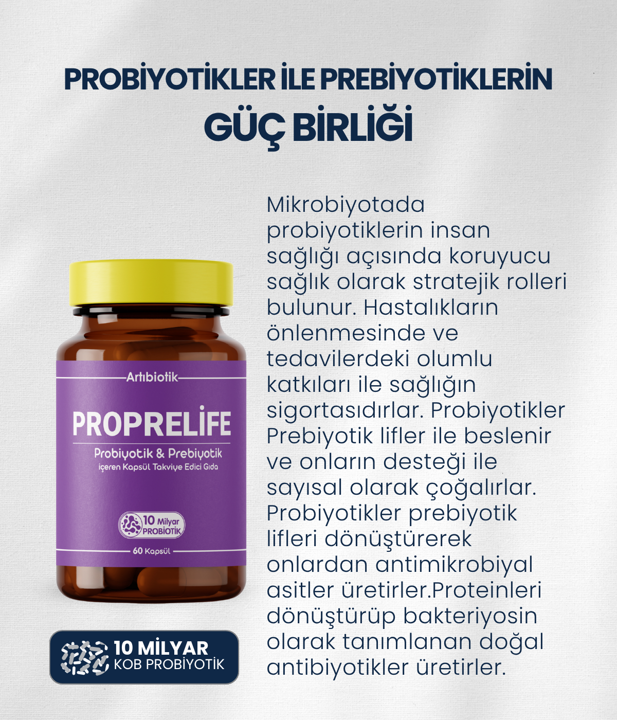 Artıbiotik Proprelife Kollajen (60 Kapsül)