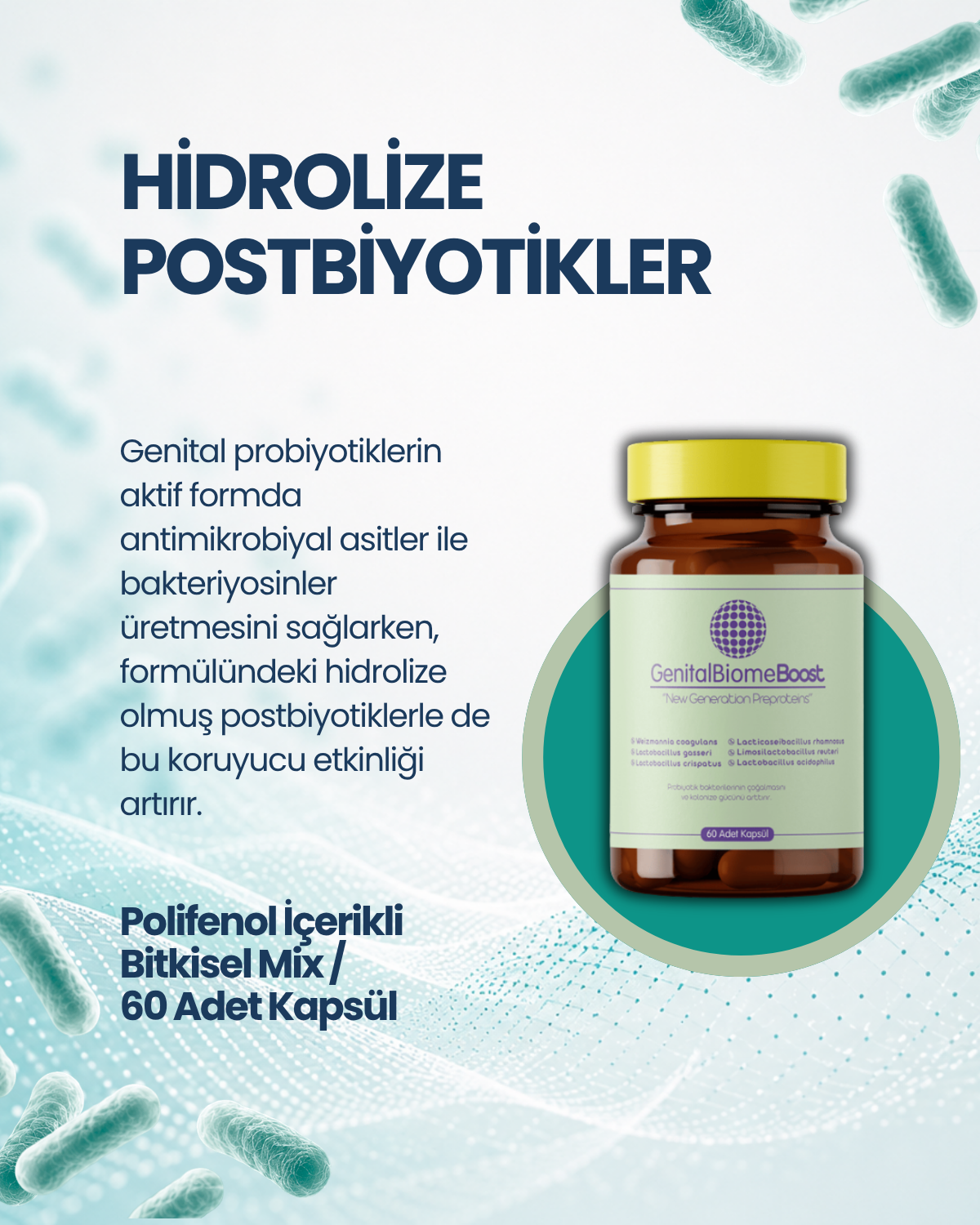 GenitalBiomeBoost 60 Kapsül