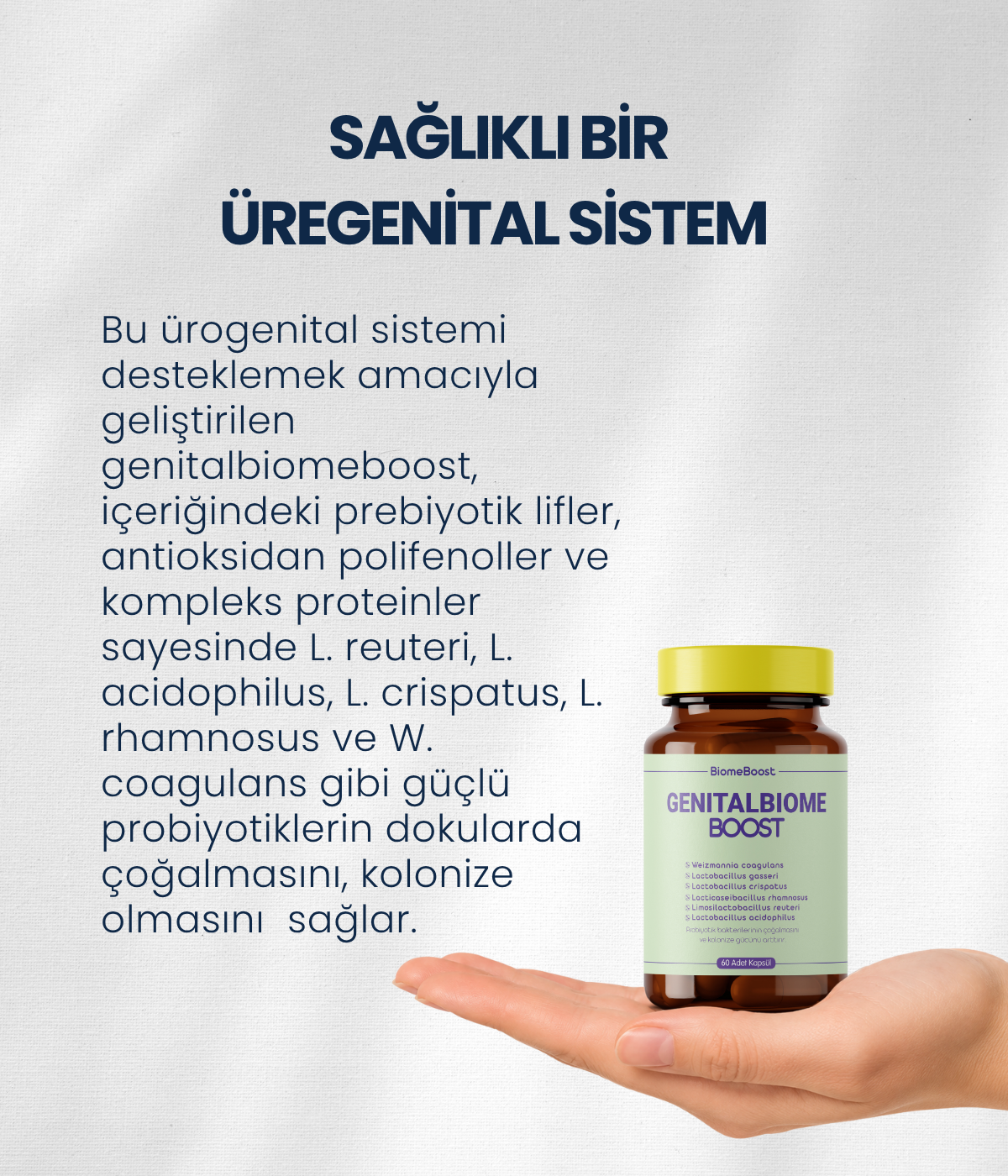 GenitalBiomeBoost 60 Kapsül