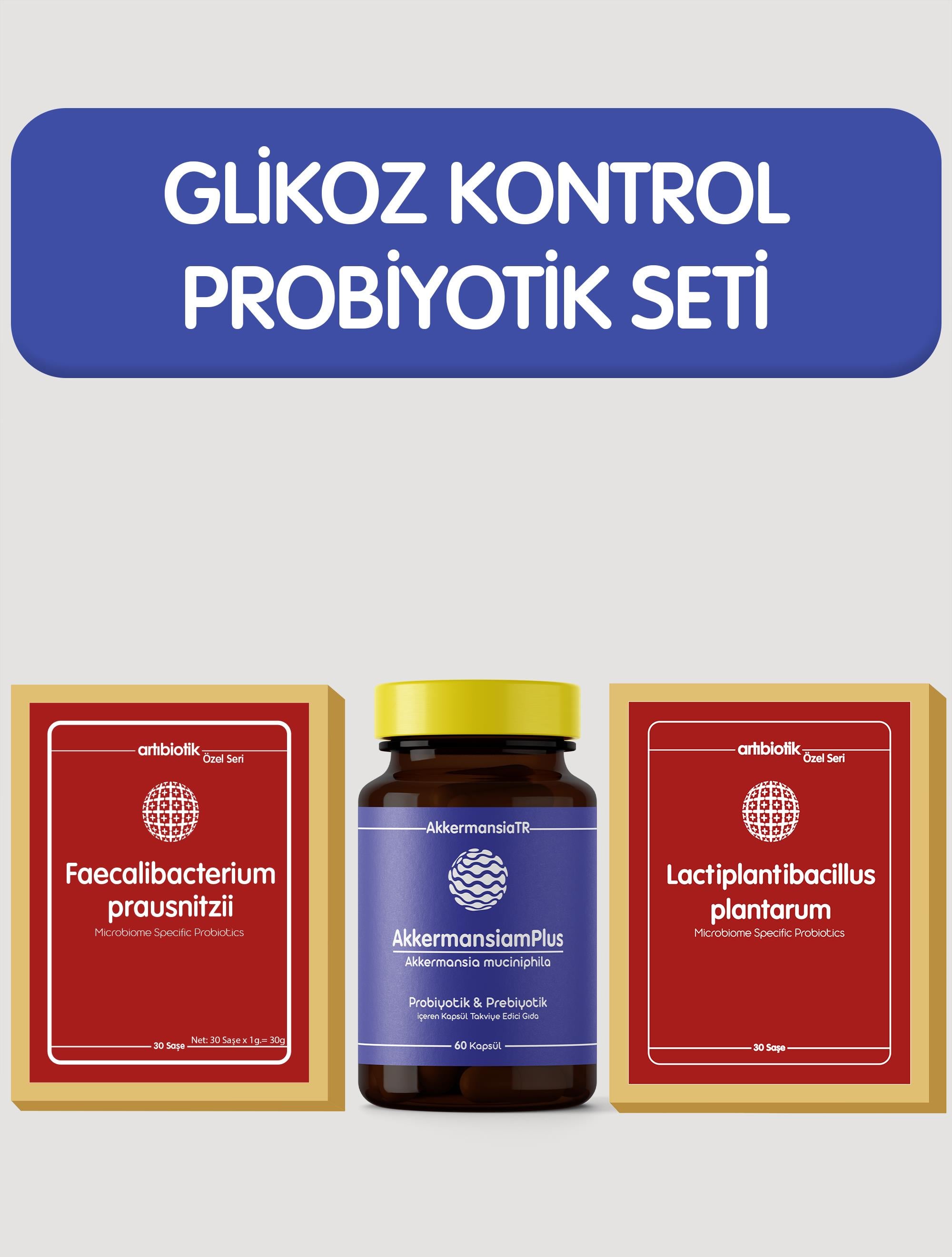 Glikoz Kontrol Probiyotik Seti