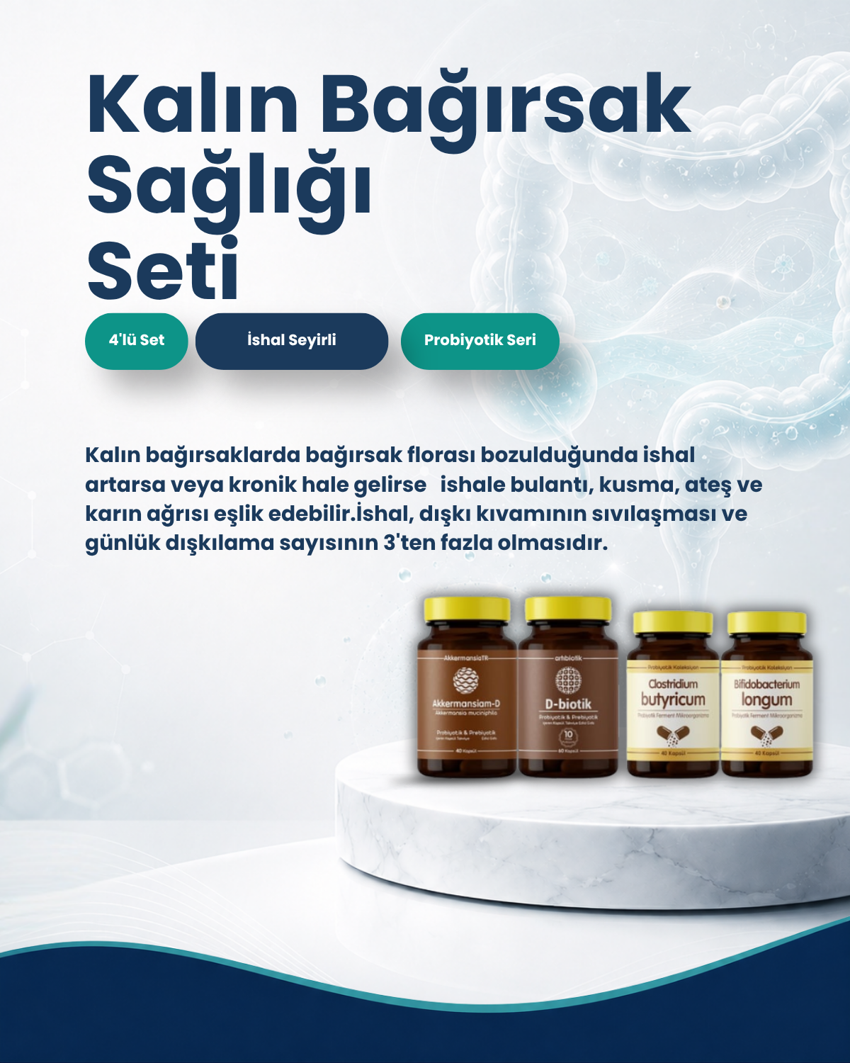Kalın Bağırsak Sağlığı Probiyotik Seti 2