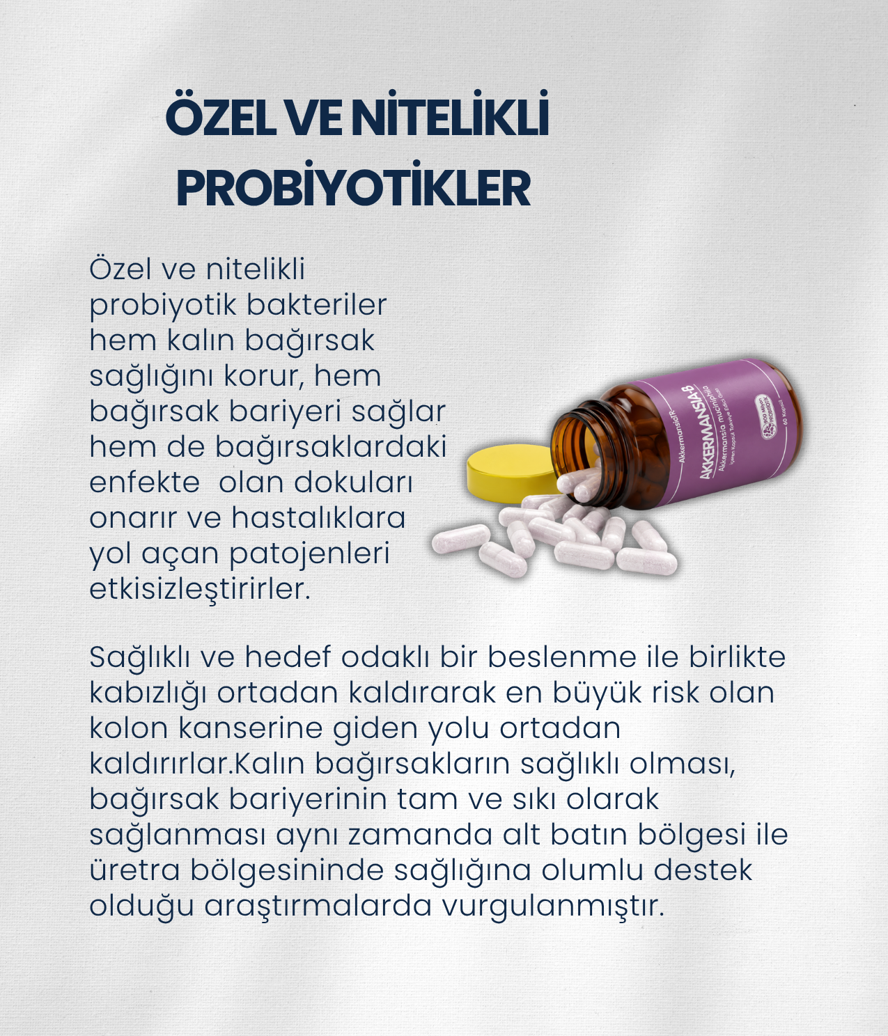 Kalın Bağırsak Sağlığı Probiyotik Seti 1 