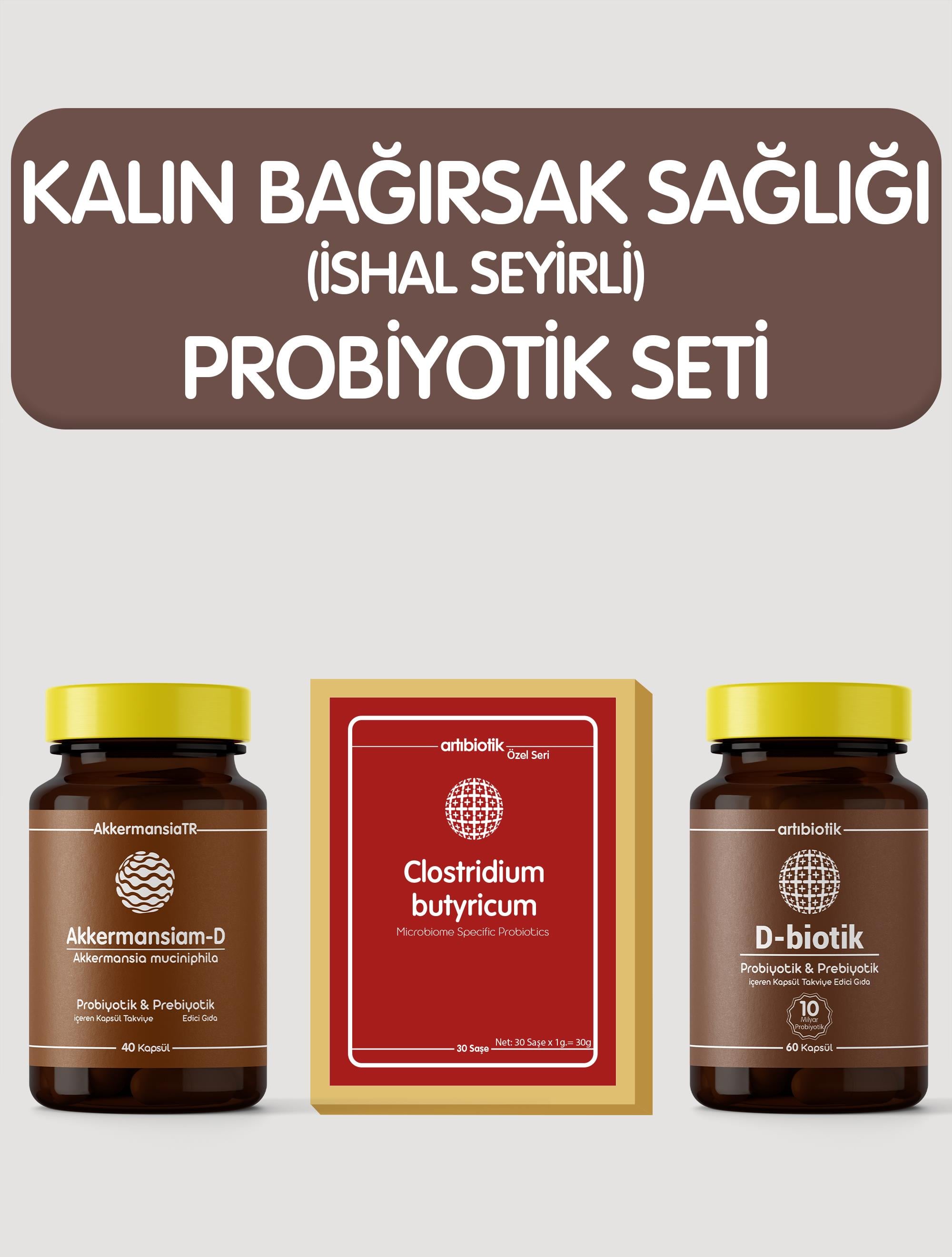 Kalın Bağırsak Sağlığı Probiyotik Seti 2