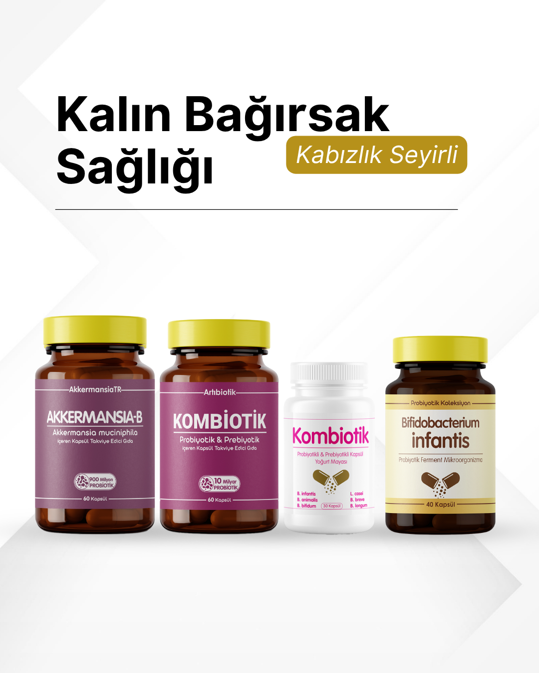 Kalın Bağırsak Sağlığı Probiyotik Seti 1 