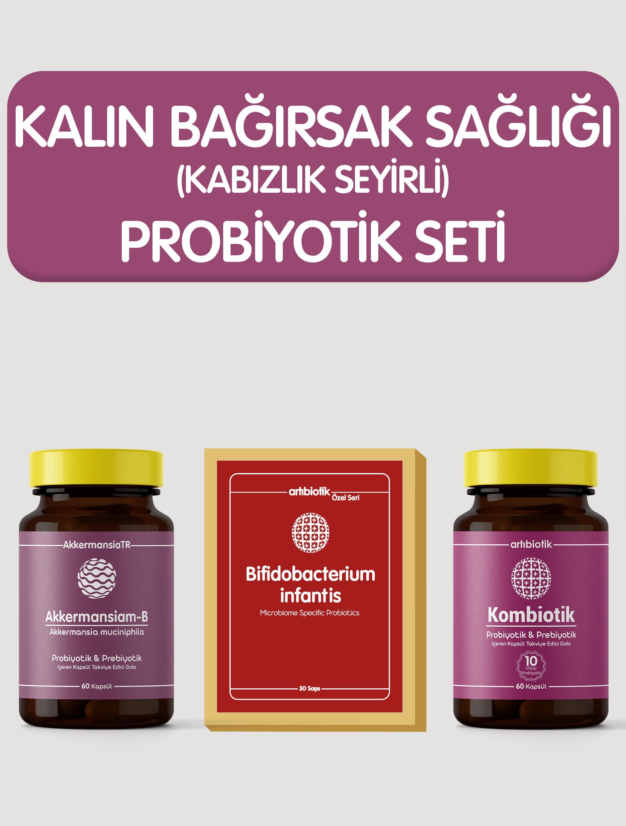 Kalın Bağırsak Sağlığı Probiyotik Seti 1 