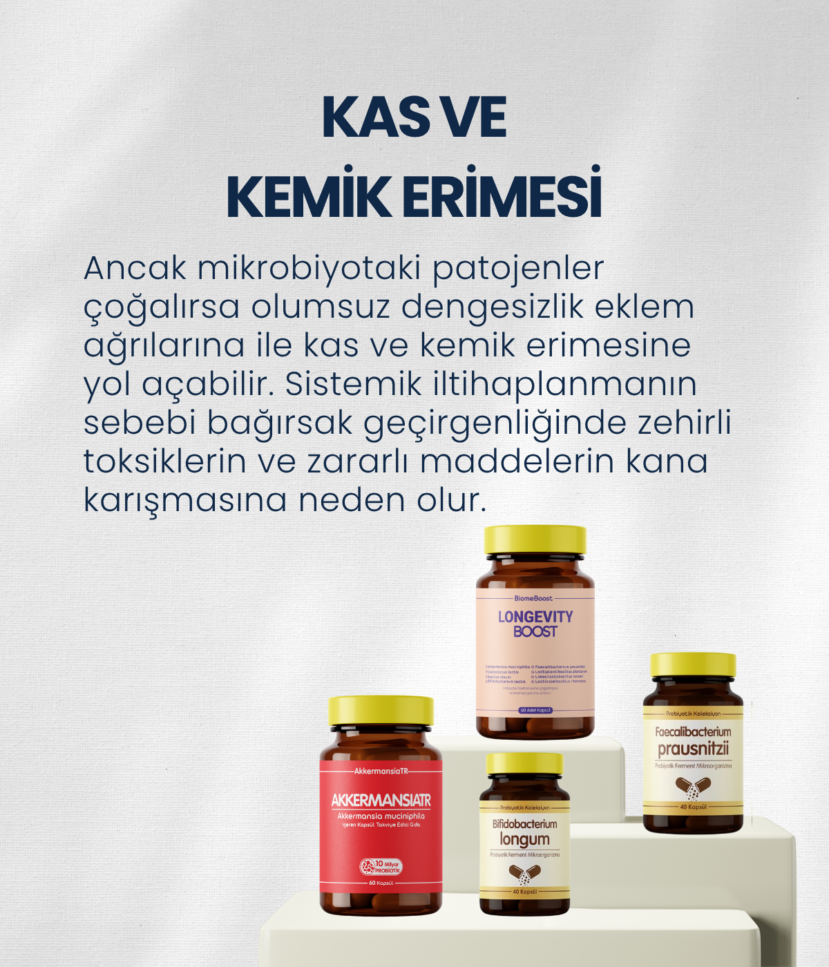 Kas,Eklem ve Kemik Sağlığı Probiyotik Seti