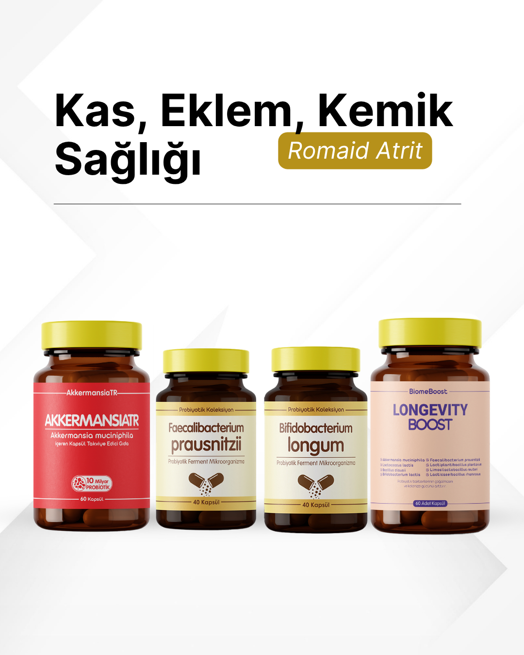 Kas,Eklem ve Kemik Sağlığı Probiyotik Seti