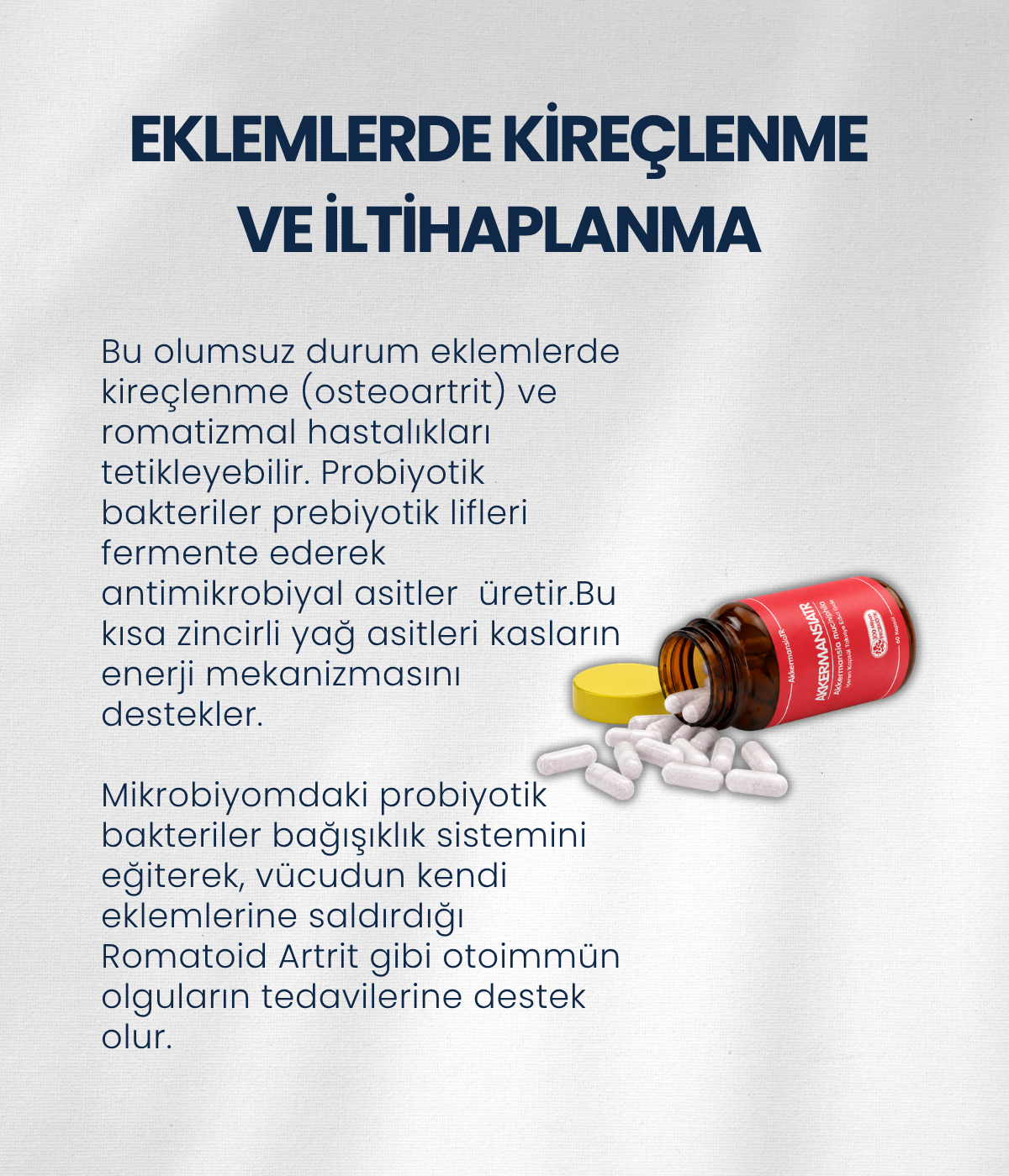 Kas,Eklem ve Kemik Sağlığı Probiyotik Seti