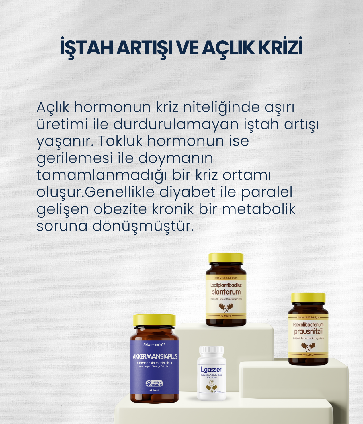 Kilo kontrol Probiyotik Seti