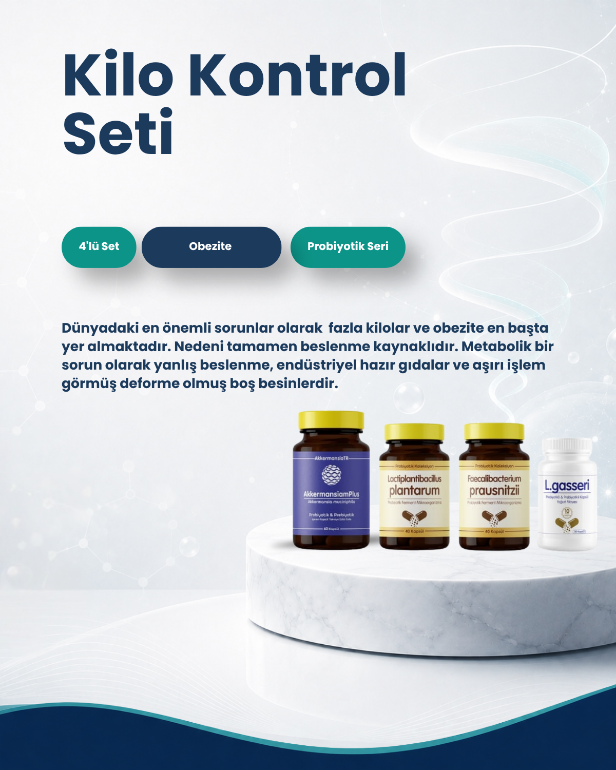 Kilo kontrol Probiyotik Seti