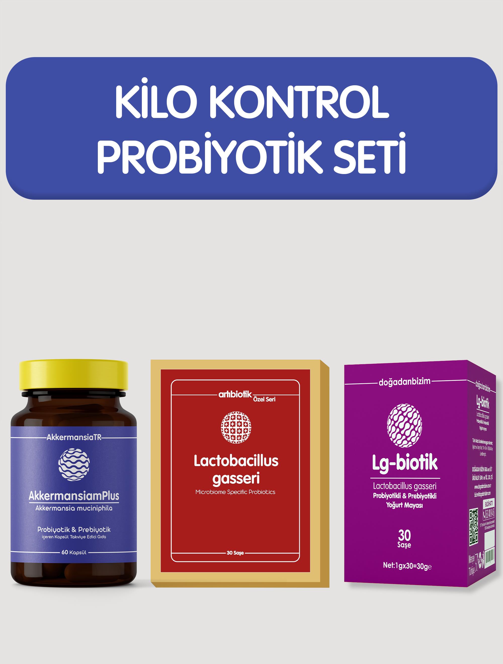 Kilo ve Glikoz kontrol Probiyotik Seti