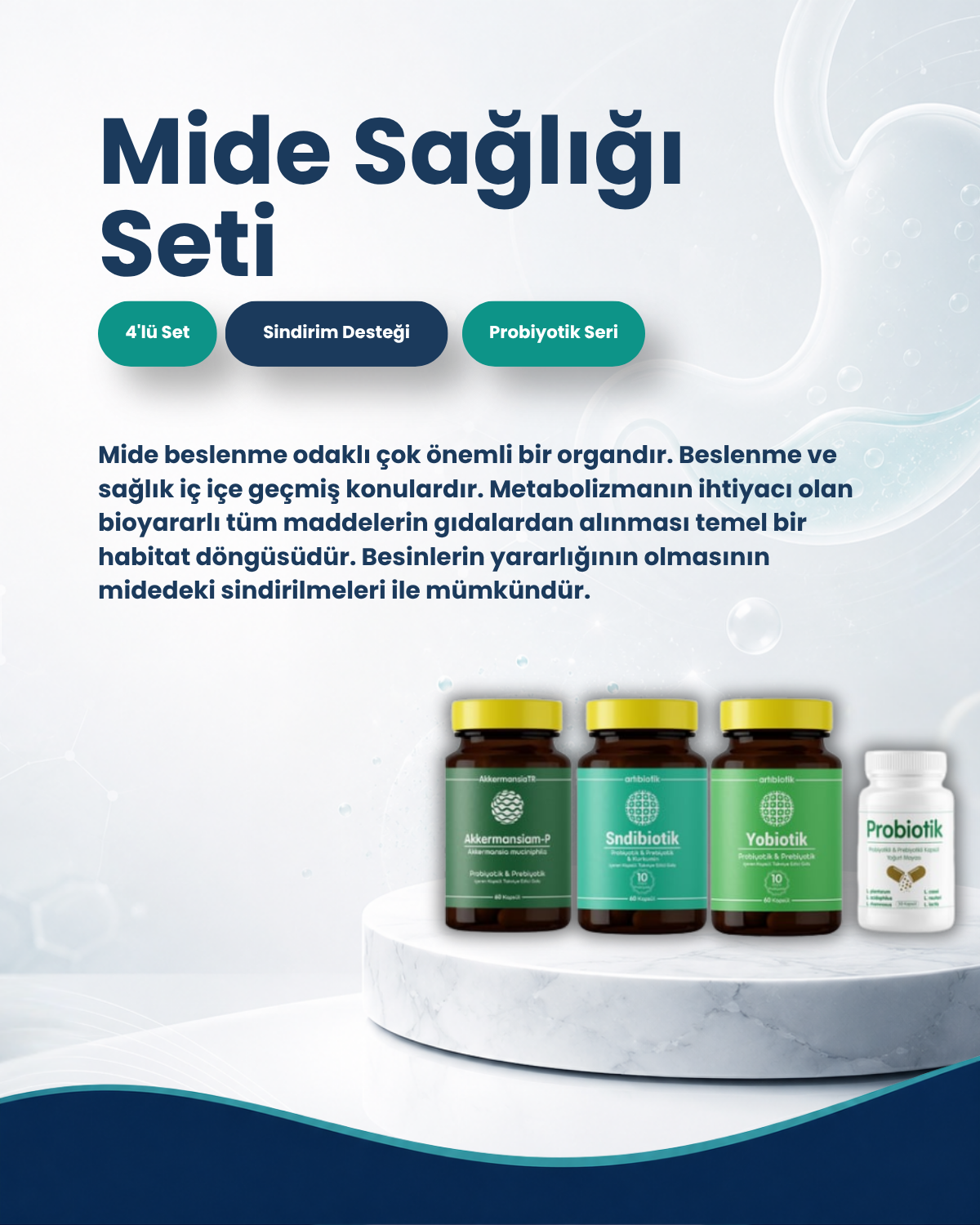 Mide Sağlığı Probiyotik Seti