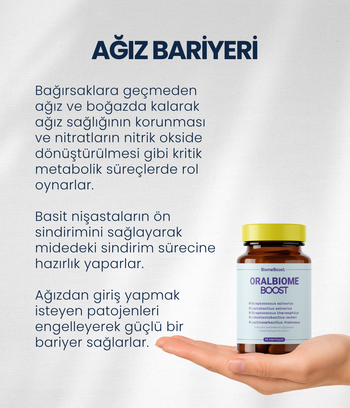 OralBiomeBoost 60 Kapsül