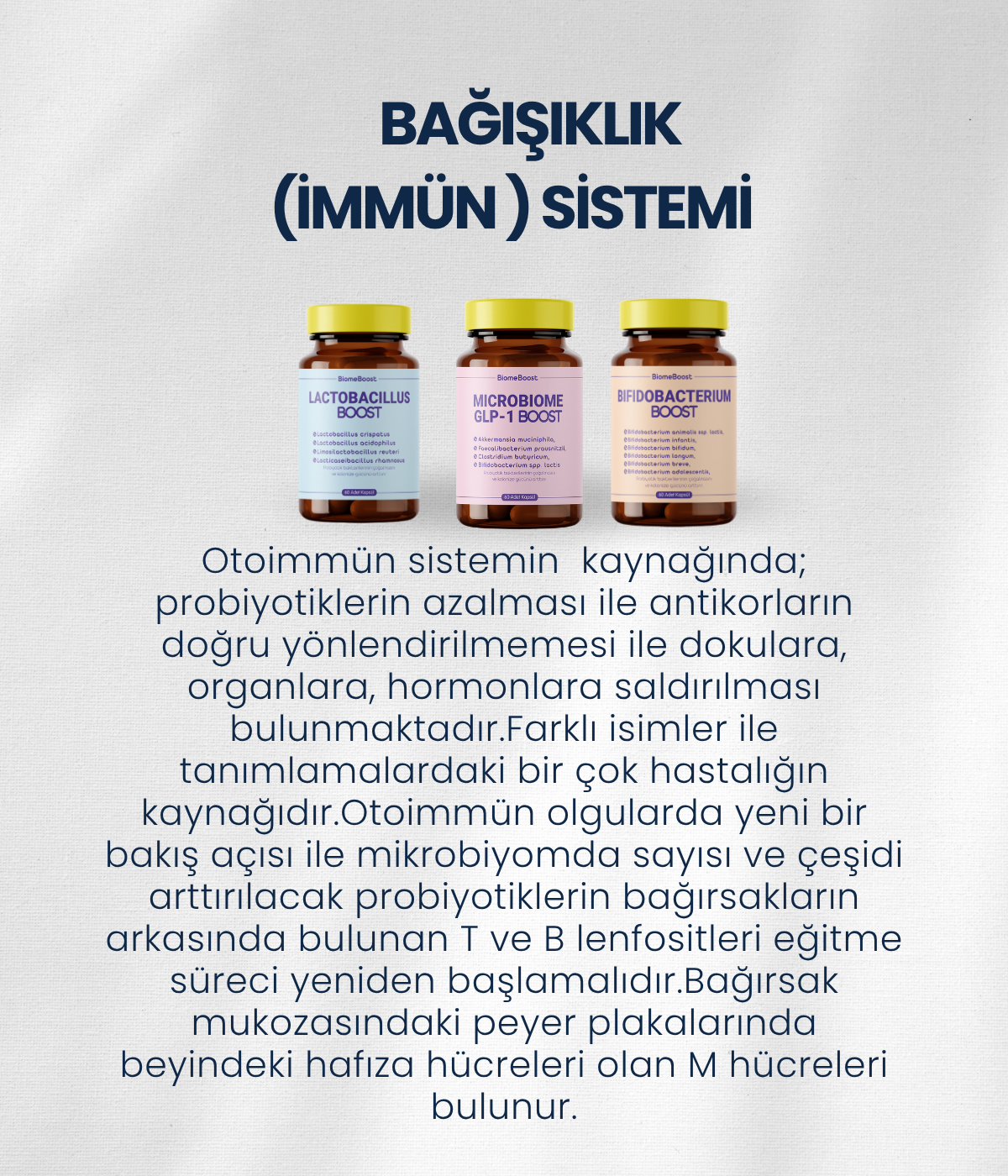 Otoimmün Sağlığı Probiyotik Seti