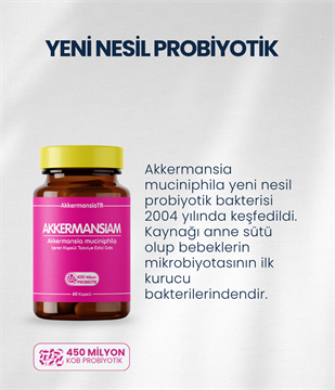 Akkermansiam (60 Kapsül)