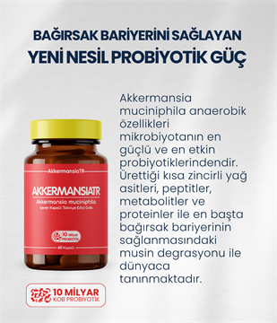 AkkermansiaTR (60 Kapsül)