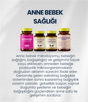 Anne/Bebek Sağlığı Probiyotik Seti