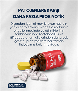 Artıbiotik Bestbiotik(60 Kapsül)
