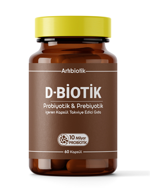 Artıbiotik D-biotik(60 Kapsül)