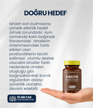Artıbiotik D-biotik(60 Kapsül)