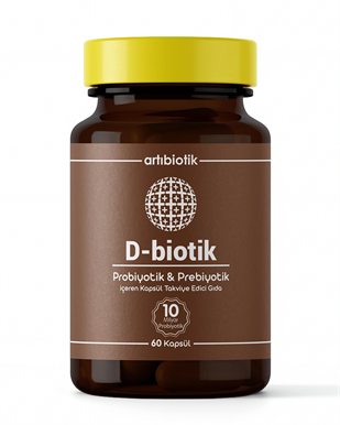 Artıbiotik D-biotik(60 Kapsül)