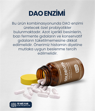 Artıbiotik Goldbiotik(60 Kapsül)