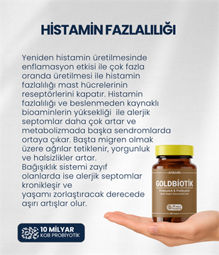 Artıbiotik Goldbiotik(60 Kapsül)