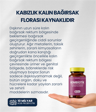 Artıbiotik Kombiotik(60 Kapsül)