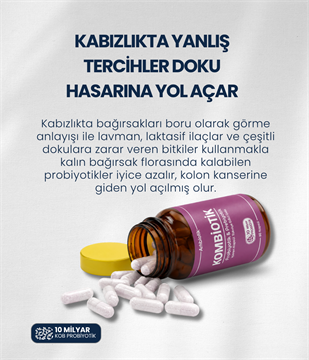 Artıbiotik Kombiotik(60 Kapsül)