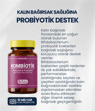 Artıbiotik Kombiotik(60 Kapsül)