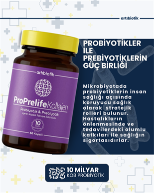 Artıbiotik Proprelife Kollajen (60 Kapsül)