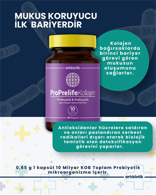 Artıbiotik Proprelife Kollajen (60 Kapsül)